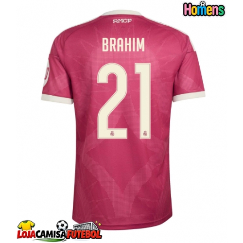 Camisa de Futebol Real Madrid Brahim Diaz #21 Equipamento Alternativo 2026-27 Manga Curta